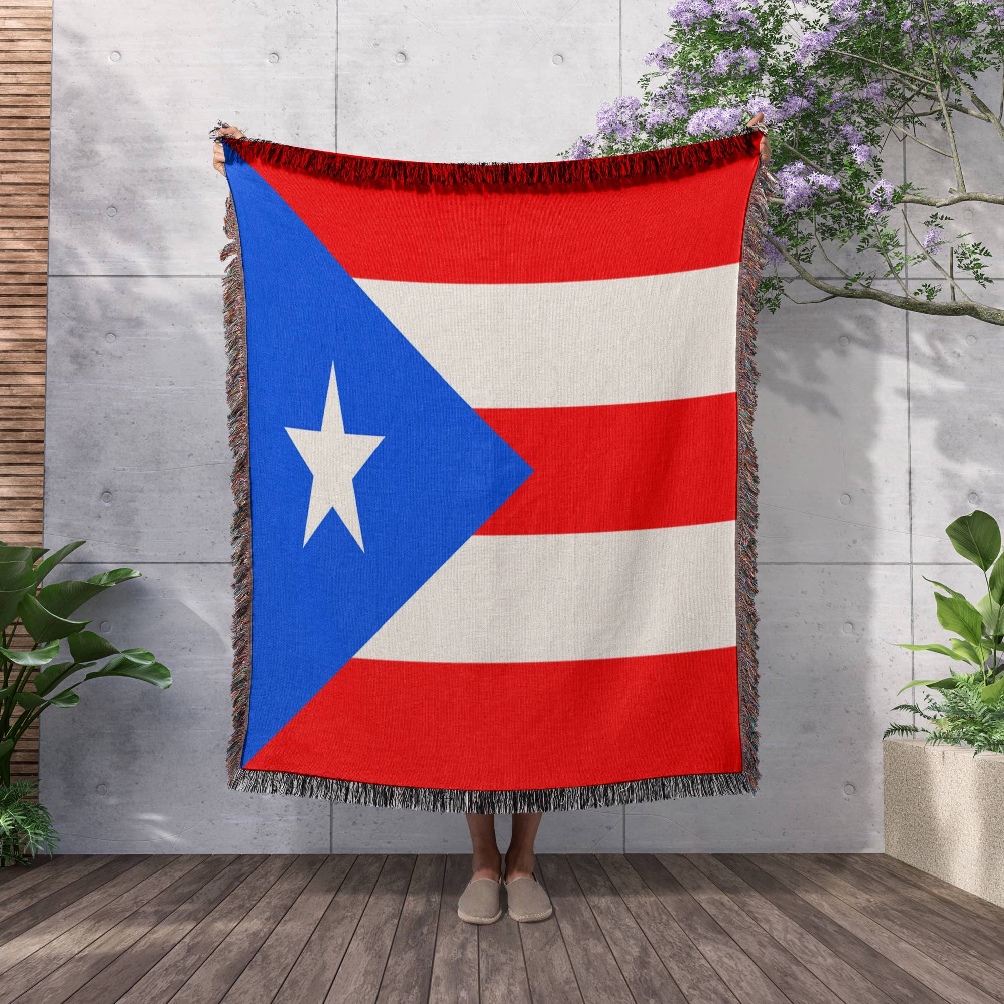 3dRose - Wholesale Throw Blanket - 3dRose, Puerto Rico Flag, Blanket2