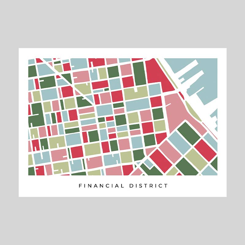 Faraway Places Paper - Wholesale Postcard Set - San Francisco Neighborhood Print Postcards - Set of 1610