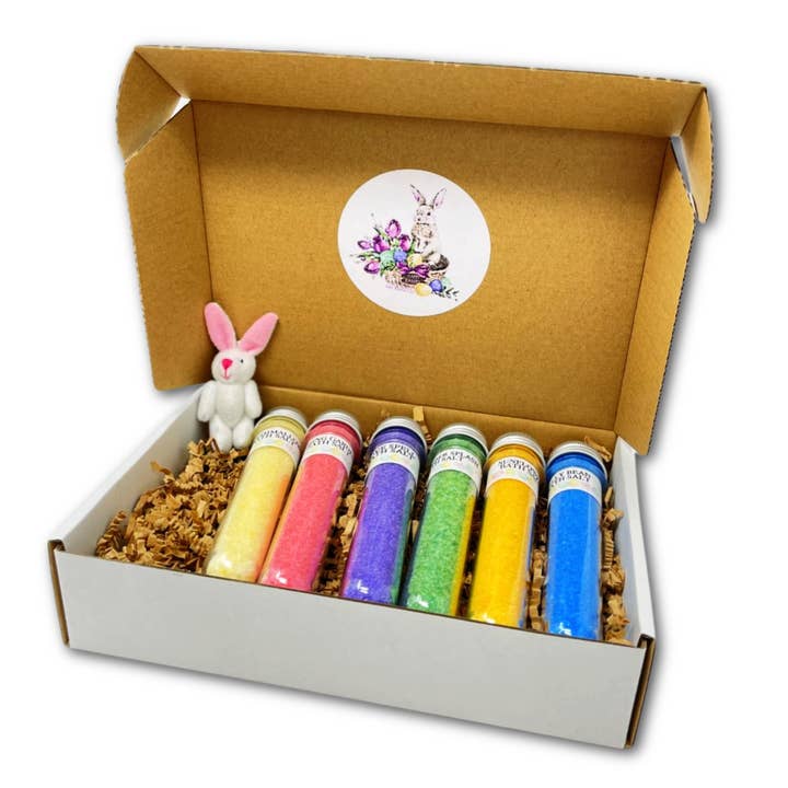 Oily Blends - Wholesale Bath Salts - Spring Bath Salt Vial Sampler Box
