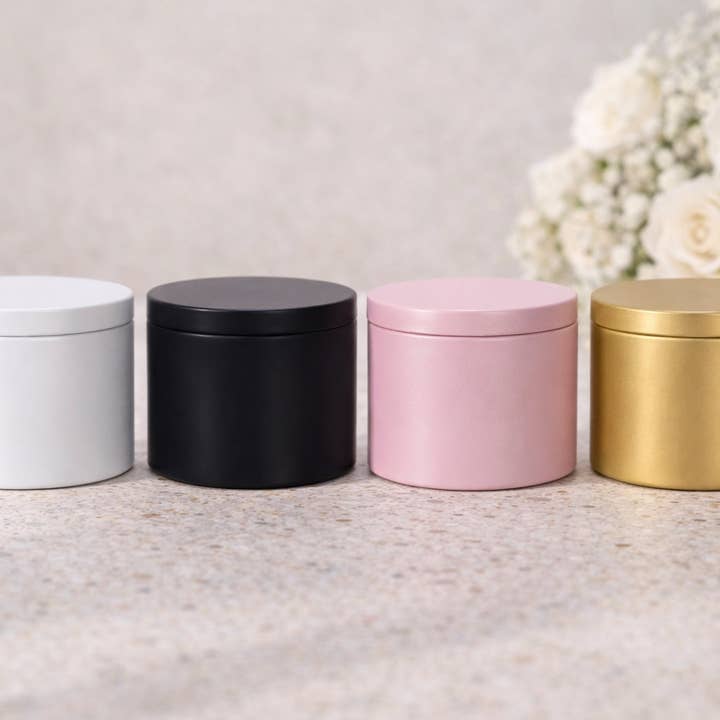 Akivodu Candles – wholesale Travel candles – Spring Wood Wick Candle 8 oz - Multiple Spring Scents1