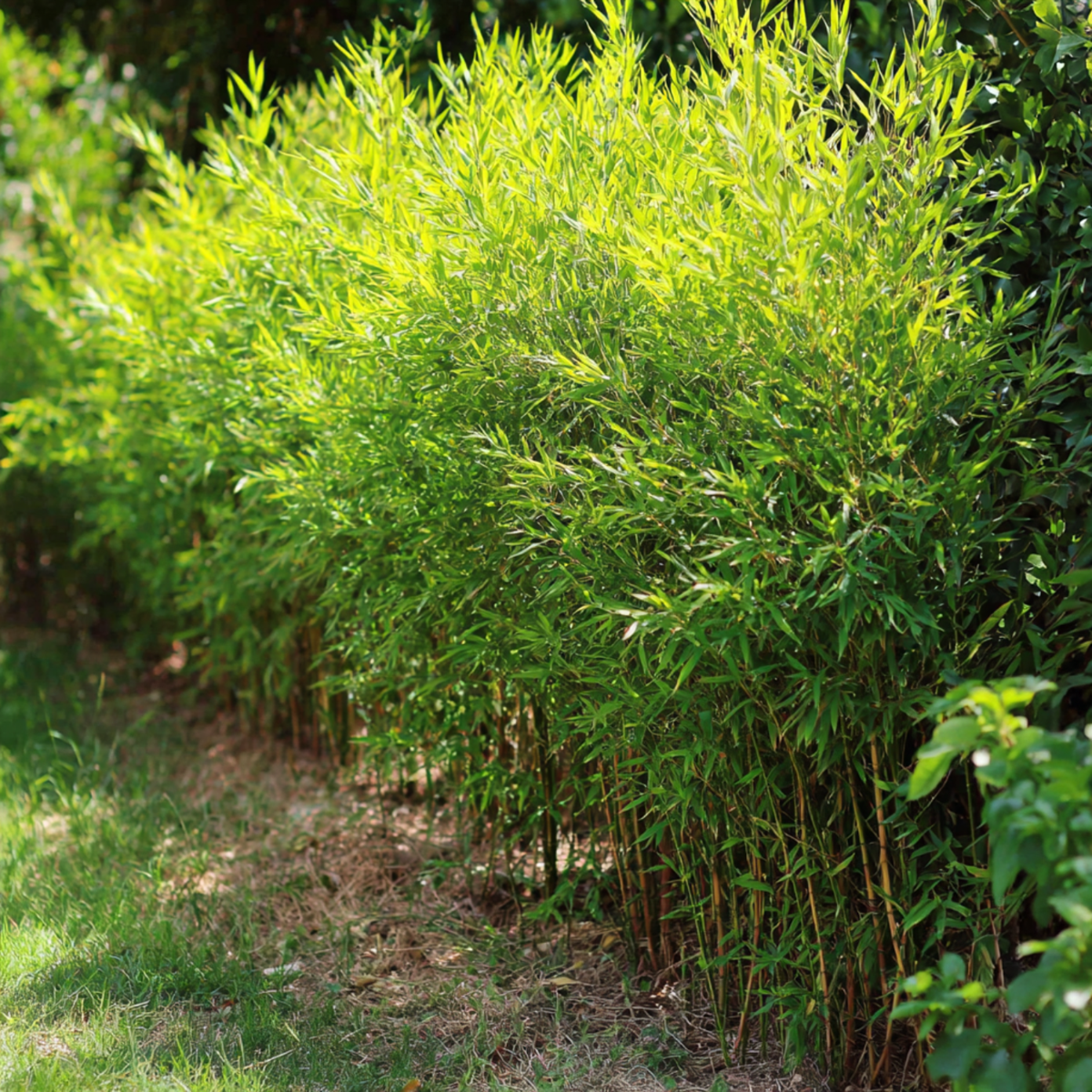Oasis of Life - Wholesale Live Plant - Bamboo – 6 plants – Fargesia nitida 'Gansu' – Hardy, non-invasive bamboo for hedges & privacy screens – Evergreen & easy to care for – Height 50–70cm – Ø17cm7