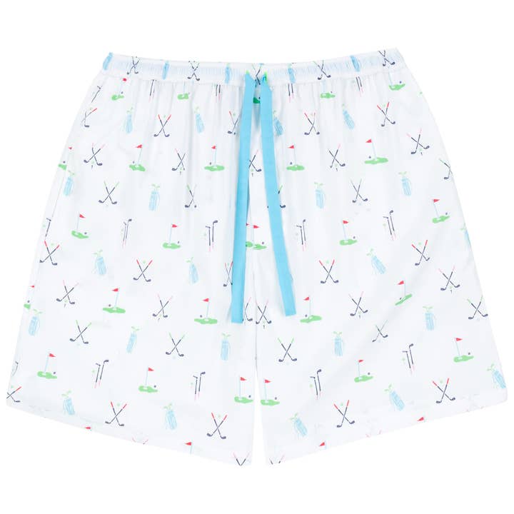 Pantalones cortos de dormir de golf para hombre para venta al por mayor de Sant and Abel