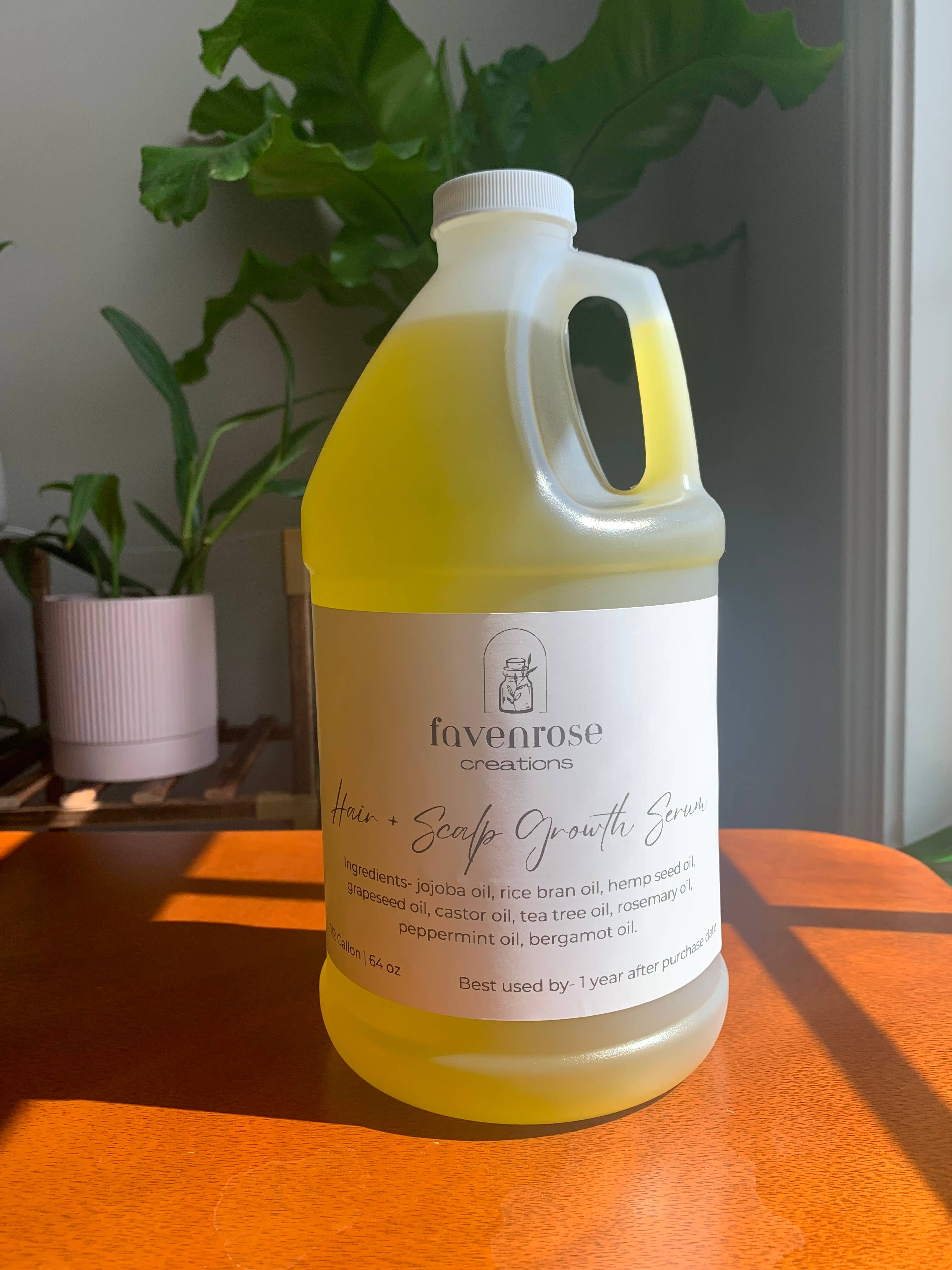 FavenRose Creations - Wholesale Scalp/Hair Treatment - Wholesale Hair + Scalp Serum | 1/2 Gallon or 1 Gallon2