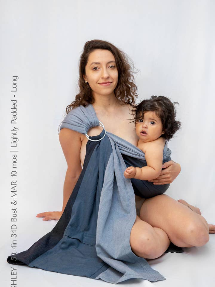 Eslinga de anel levemente acolchoada Asher por atacado de Maya Wrap