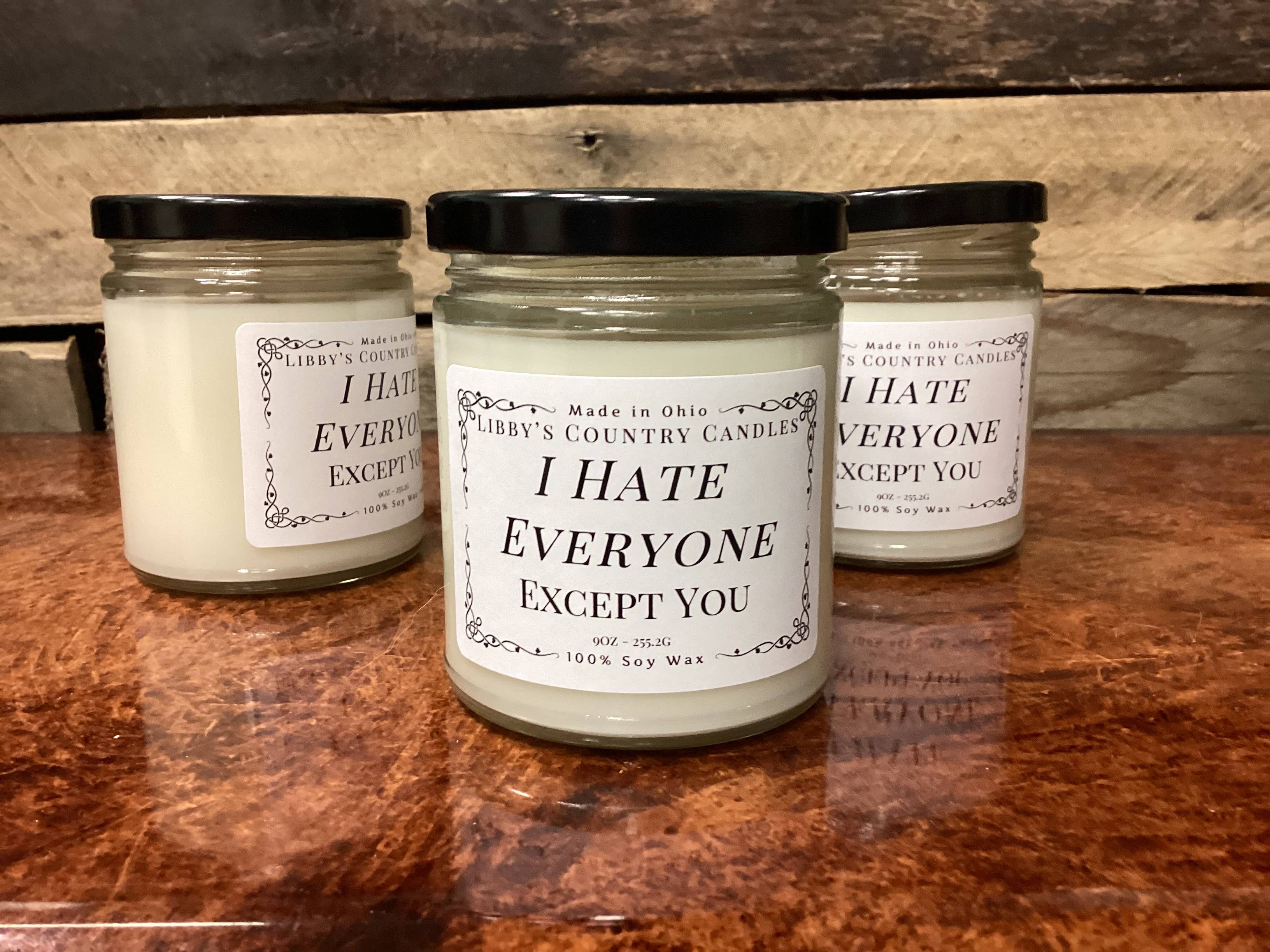 Libby's Country Candles LLC - Vente Bougie en bocal - Bougies de 255 g avec phrases humoristiques7