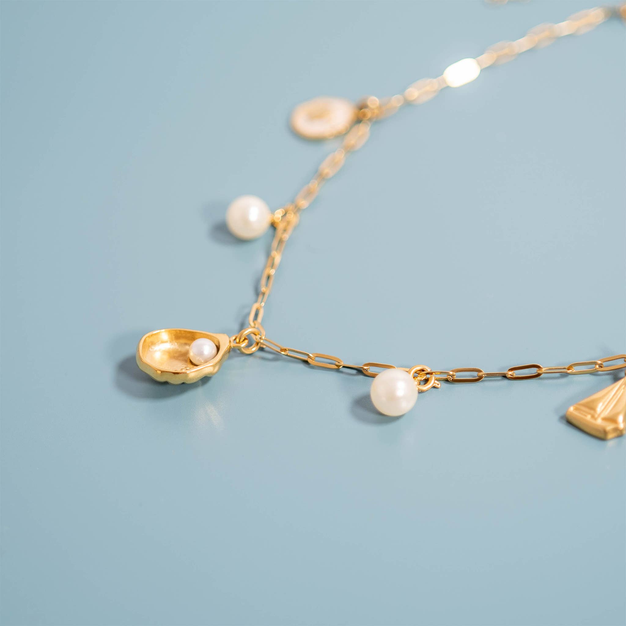 WJW - Wholesale Individuele bedel/hanger - 8mm glazen parelbedels20