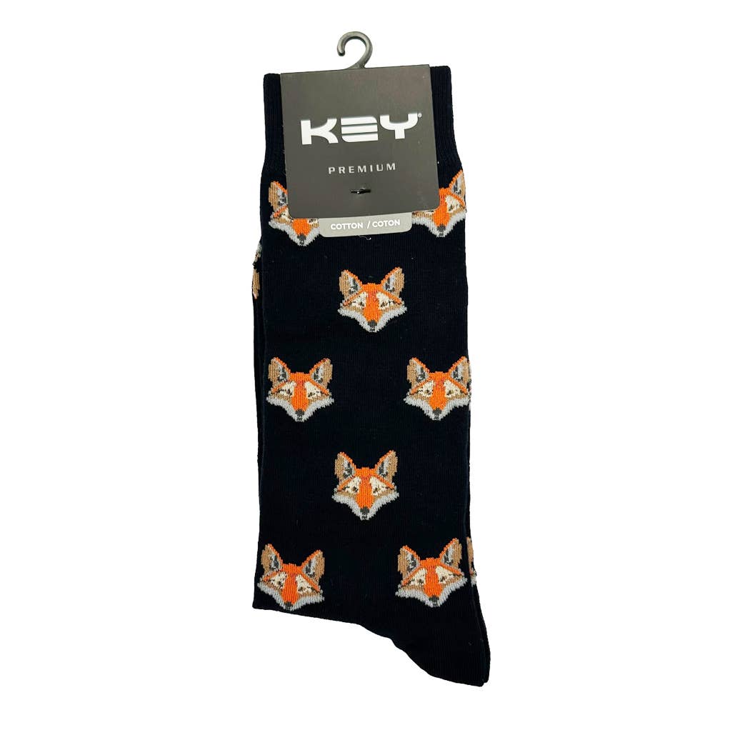 Dot-Line Design - Wholesale Socks - Men's - Men's Fox Navy0