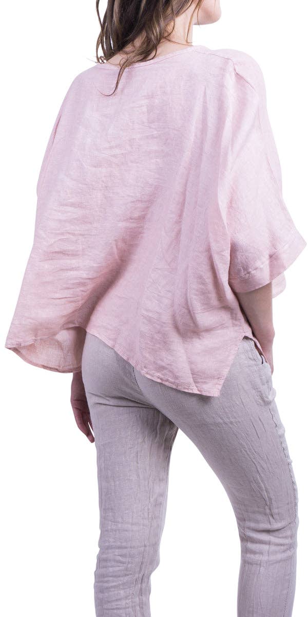 Gigi Moda - Wholesale Blouse - Women's - Linen Kaftan Blouse17