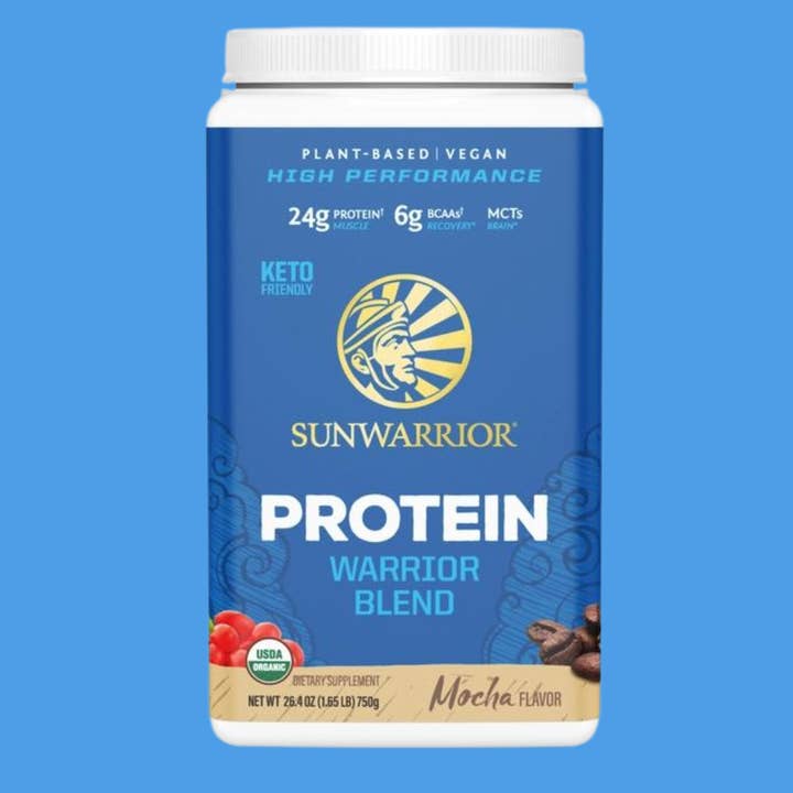 Sunwarrior - Wholesale Protein/Superfood Powder - Warrior Blend Mocha Protein - Pea Protein Powder2