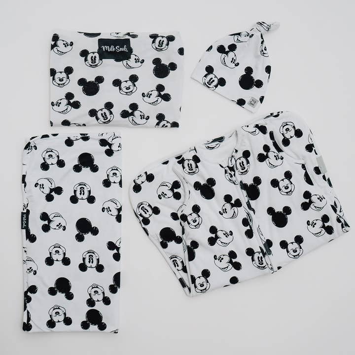 Milk Snob - Wholesale Sleepsack - Baby - Disney Mickey Mouse Sketch Baby Sleep Bag - 1.0 TOG
