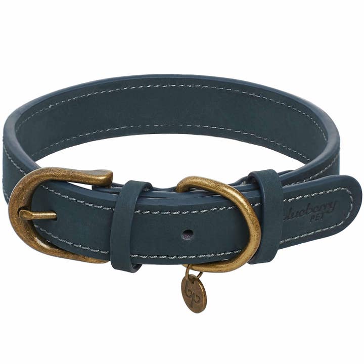 Blueberry Pet - Wholesale Pet Collar - Dog - 3 Colors, Full Grain Leather Dog Collar