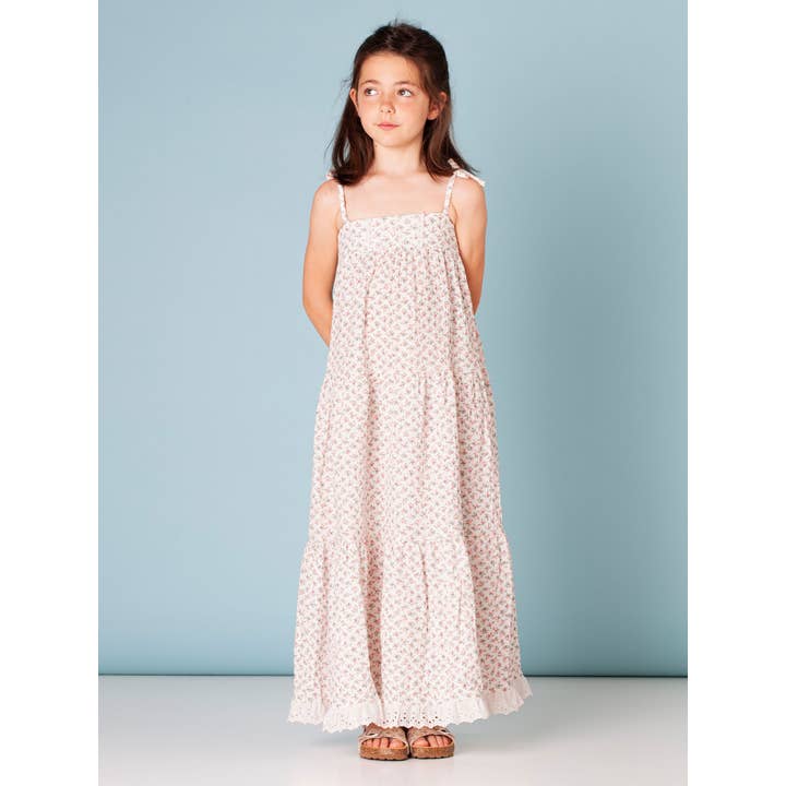 Long Floral Dress S33523 for wholesale by Tocoto Vintage