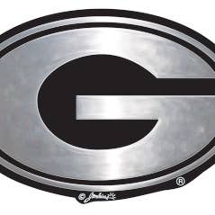 Georgia Bulldogs Car Emblem for wholesale by Jenkins Enterprises