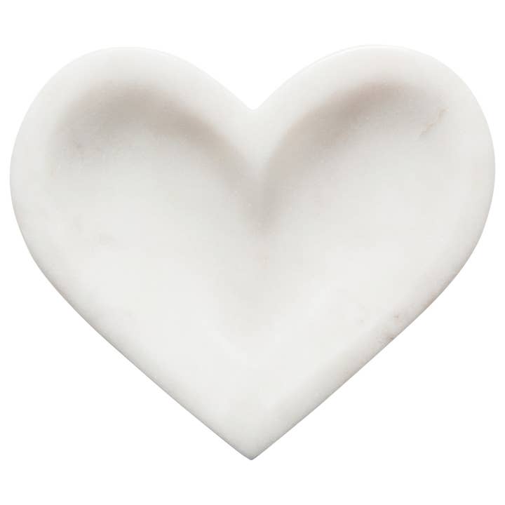 Plato de Mármol en Forma de Corazón - 4 pulgadas para venta al por mayor de Danica Brands