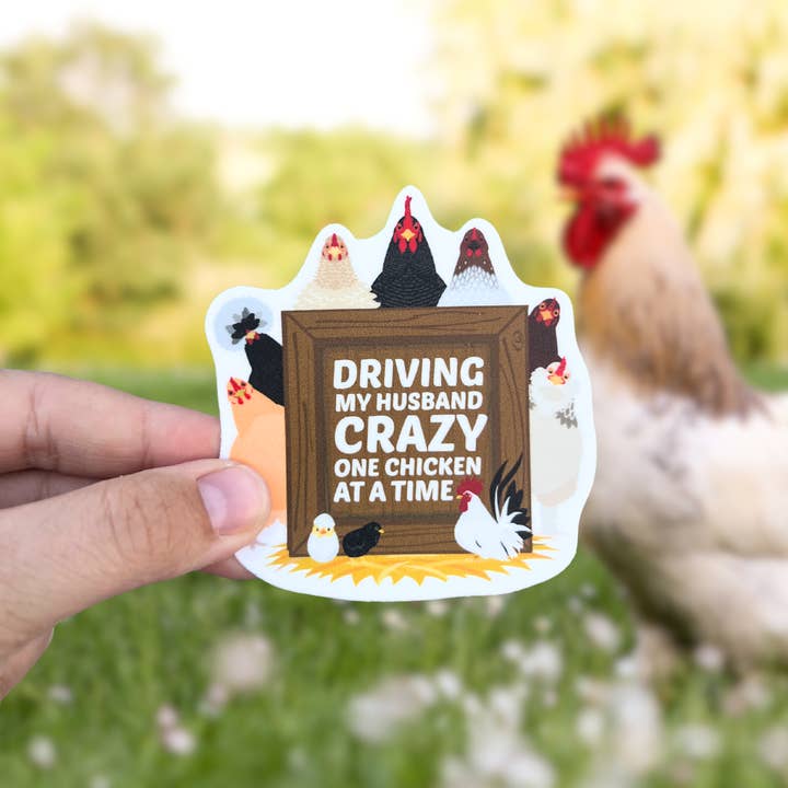 Little Traveling Llama - Wholesale Sticker - Chicken Sticker Set of 52