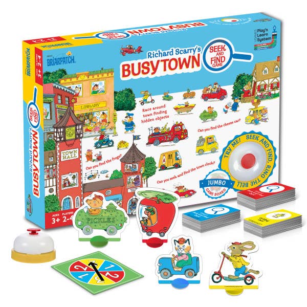 University Games - Wholesale Board Game - Richard Scarry Busytown Seek and Find Game