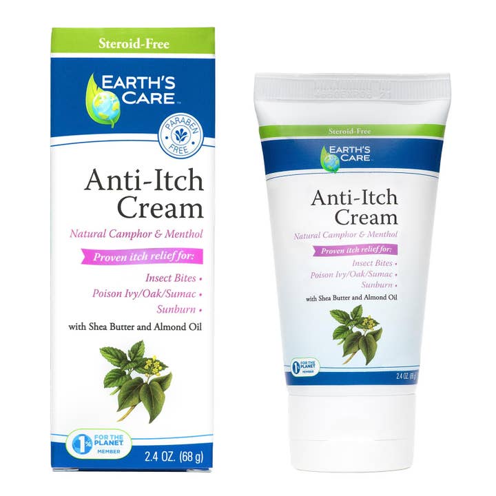 Everyday Supply Co - Wholesale Itch Ointment/Cream - Earth's Care Anti-Itch Cream - 2.4 oz