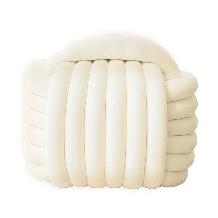 Opjet Paris - Wholesale Stool - Sand trimmings stool W50 D50 H44cm0