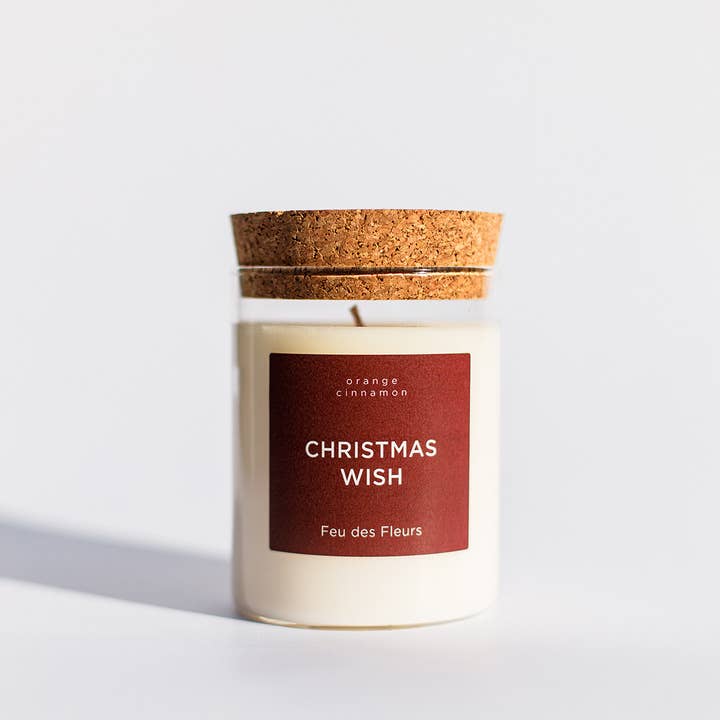 Feu des Fleurs - Vendita all'ingrosso Candela in vasetto - Candela Christmas Wish - 50gr