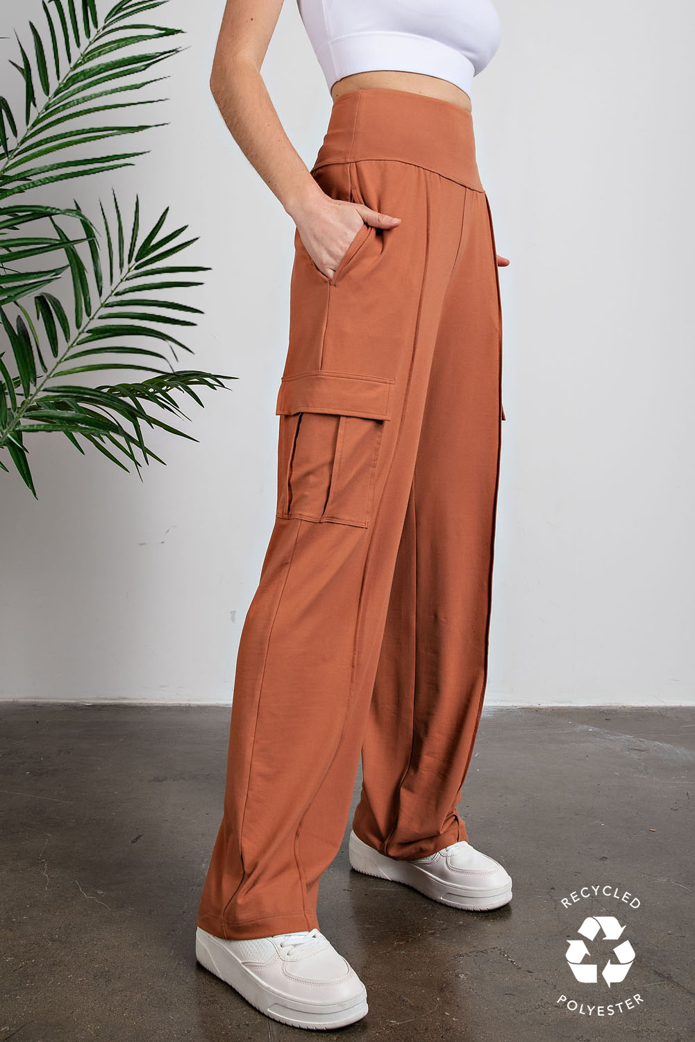 Rae Mode - Wholesale Pants - Women's - BUTTER STRAIGHT LEG CARGO PANTS43