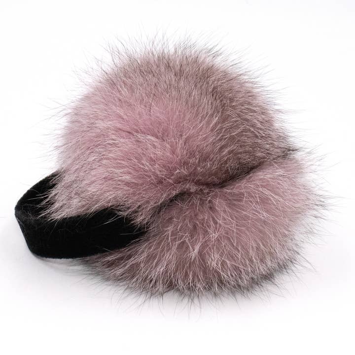 Surell - Wholesale Earwarmers/Ear Muffs - Women's - Fox Fur Earmuff with Velvet Band2