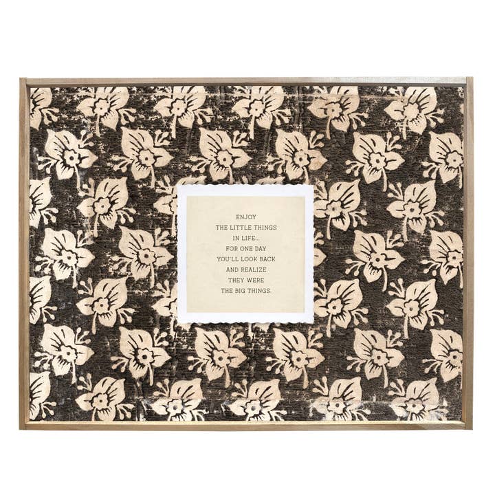 Wallpaper Print, Inspirational Quote, Vintage Style Print for wholesale by Graphically Speaking Design