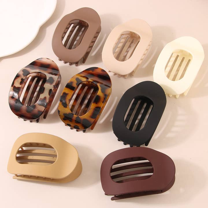 ACCITY - Wholesale Hair Clip - Women's - HOT-SELLING FLAT OVAL HAIR CLIP – STRONG HOLD &_CWMM4936