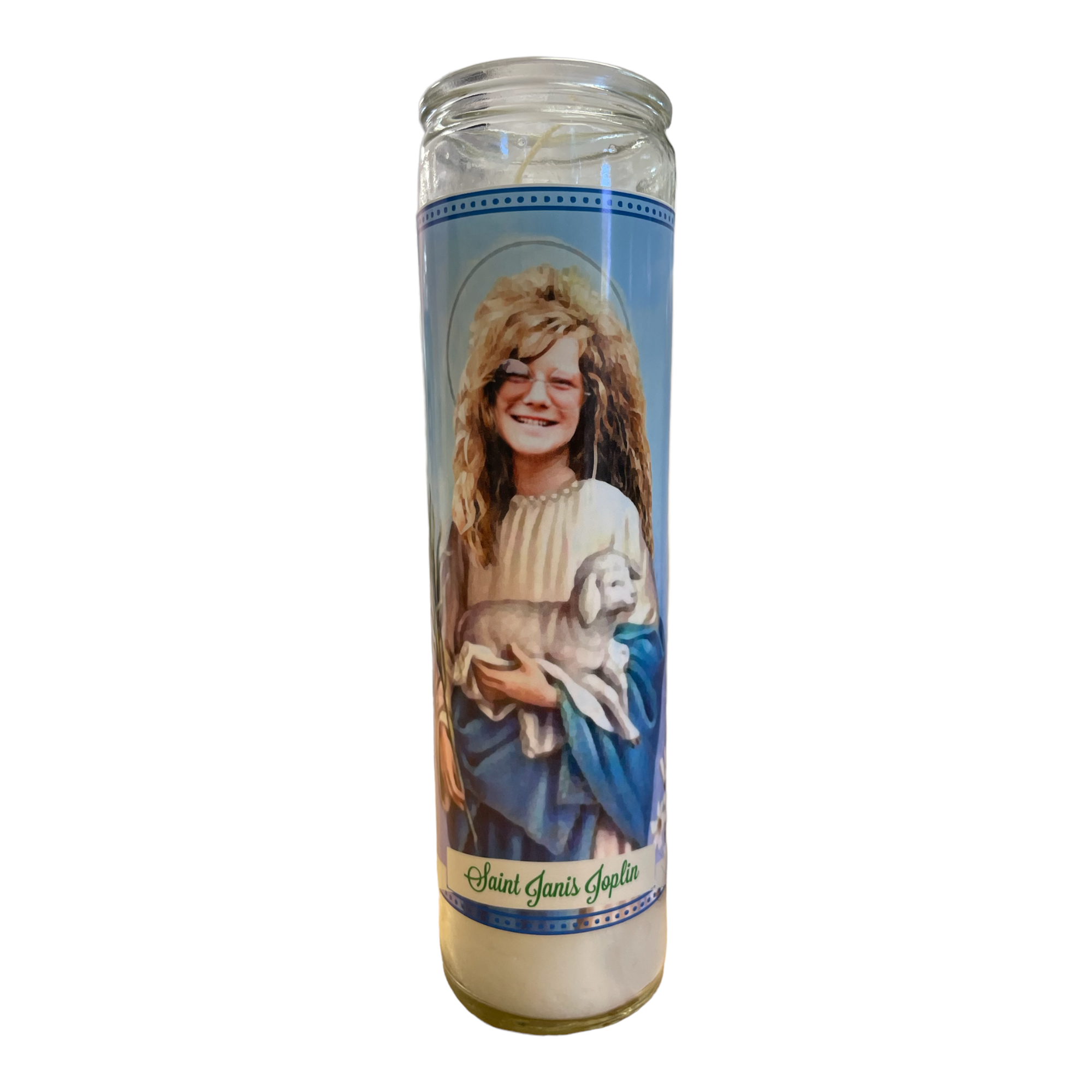 The Luminary and Co. - Wholesale Votive Candle - Janis Joplin Devotional Prayer Saint Candle0