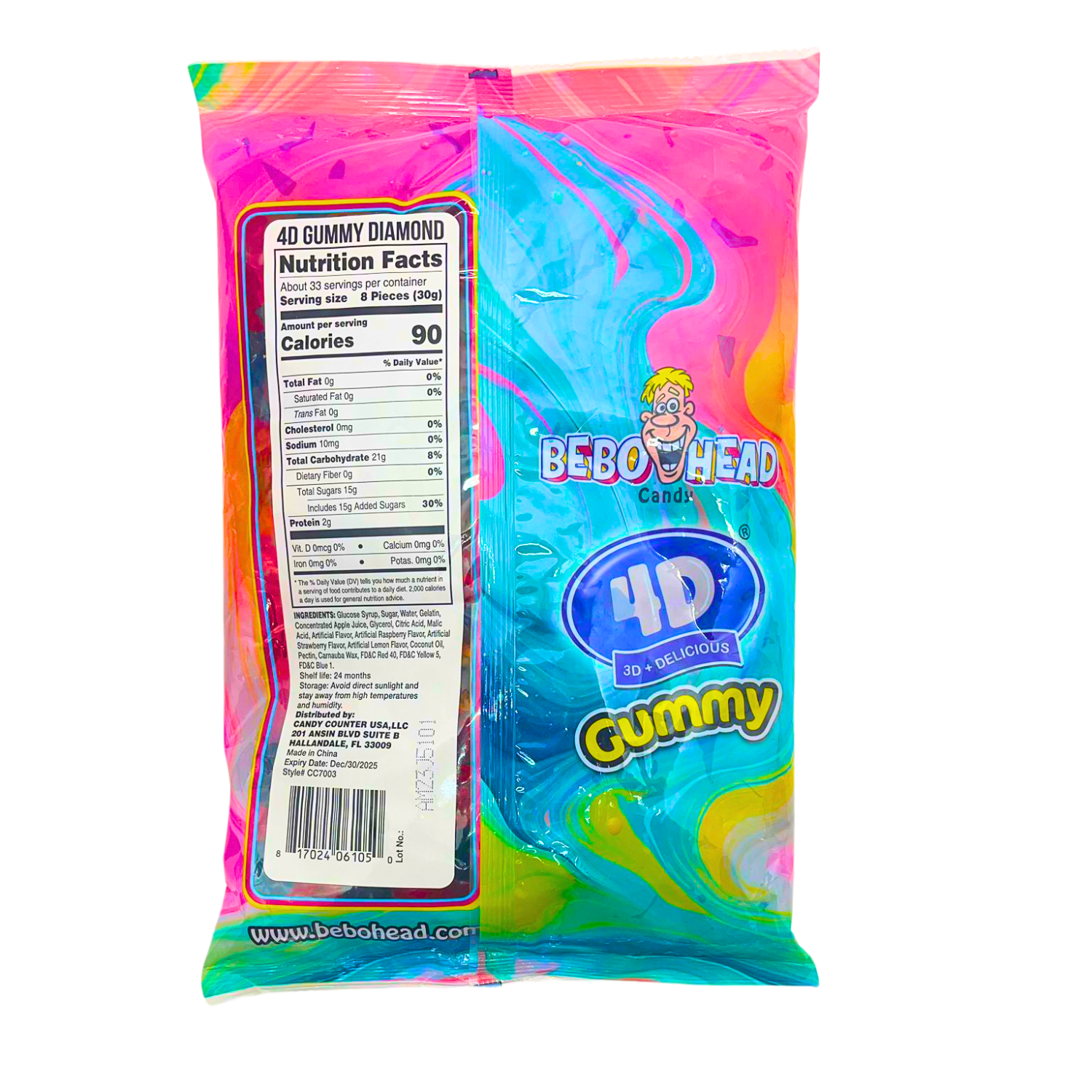 Dare Online LLC - Wholesale Gummy - 4D Gummy Diamonds2