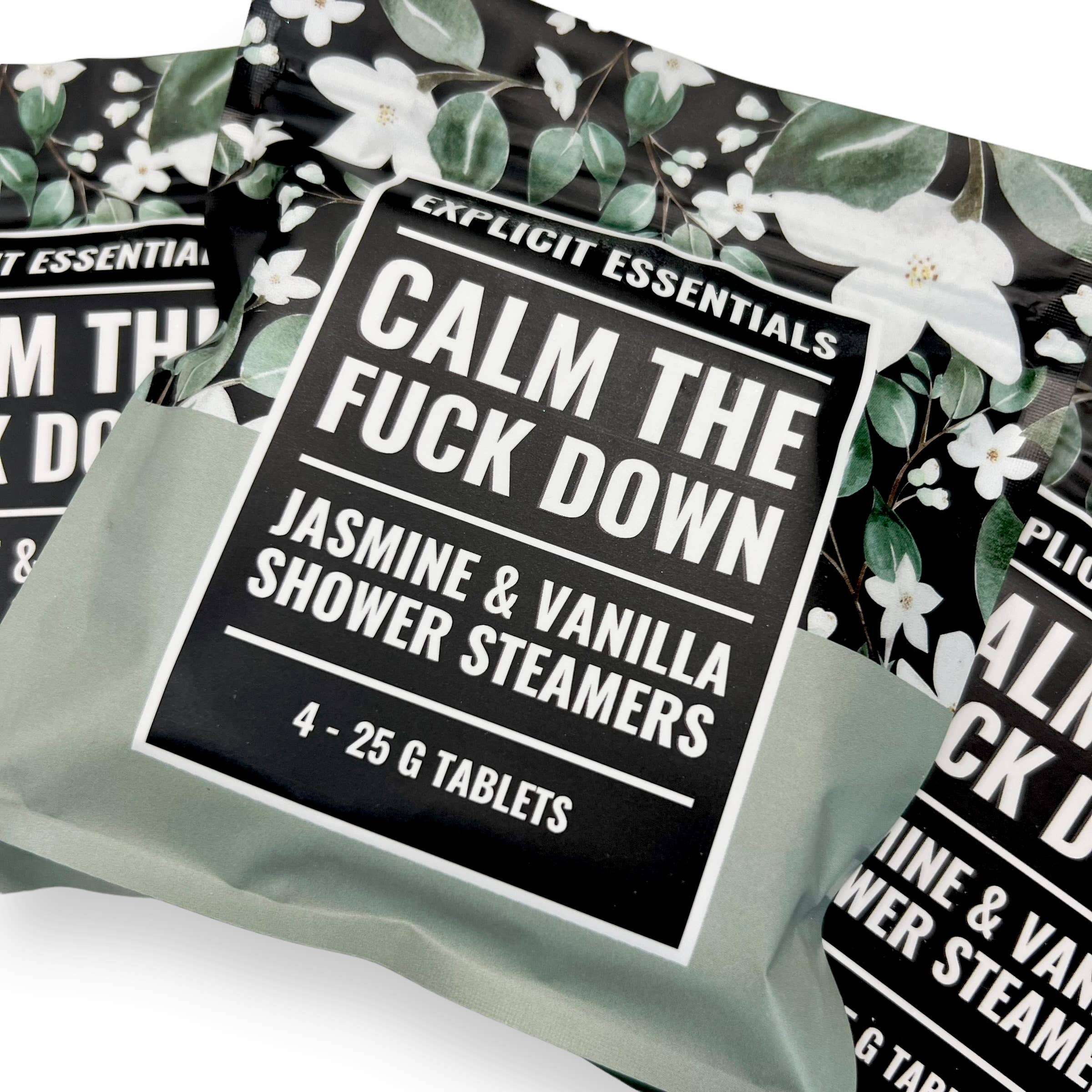 Explicit Essentials - Wholesale Shower Steamer/Bomb - Calm TF Down Shower Steamers8