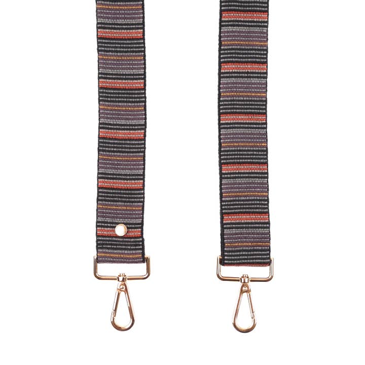 Strap Orange Multi Stripe for wholesale by Pom Pom London