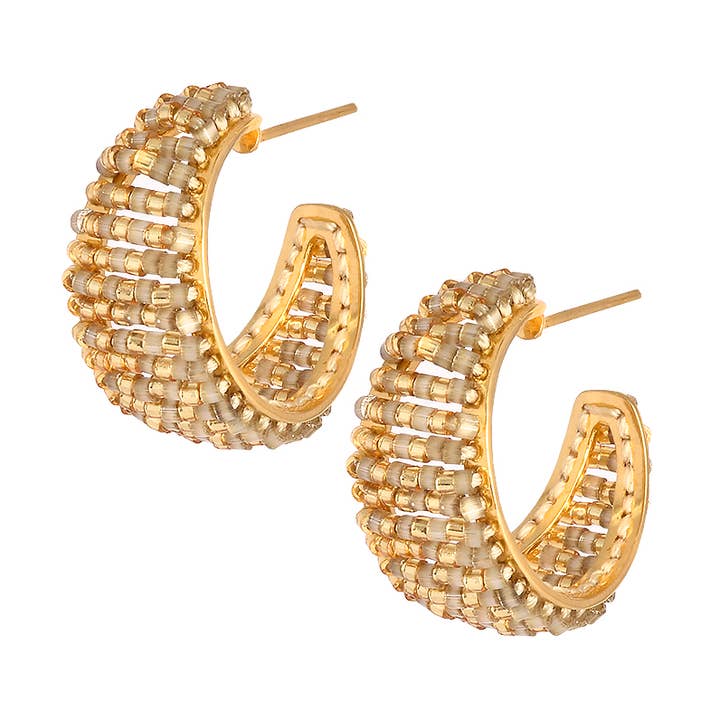 Cake Gold Earrings for wholesale by Mishky
