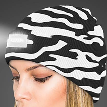 Krediz - Wholesale Beanie - Unisex - LED Headlamp Beanie for Men and Women1
