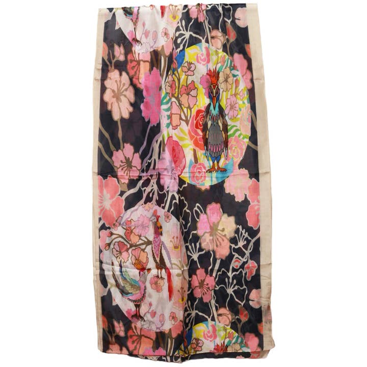 Namaskar Australia - Wholesale Scarf – Women's - Japanese 100% Silk Designer Scarf1