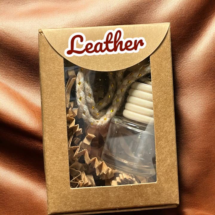 Hanging Diffuser - Leather for wholesale by Ideal Soaps