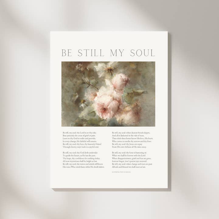 These Stones - Wholesale Art Print - Be Still My Soul Art Print
