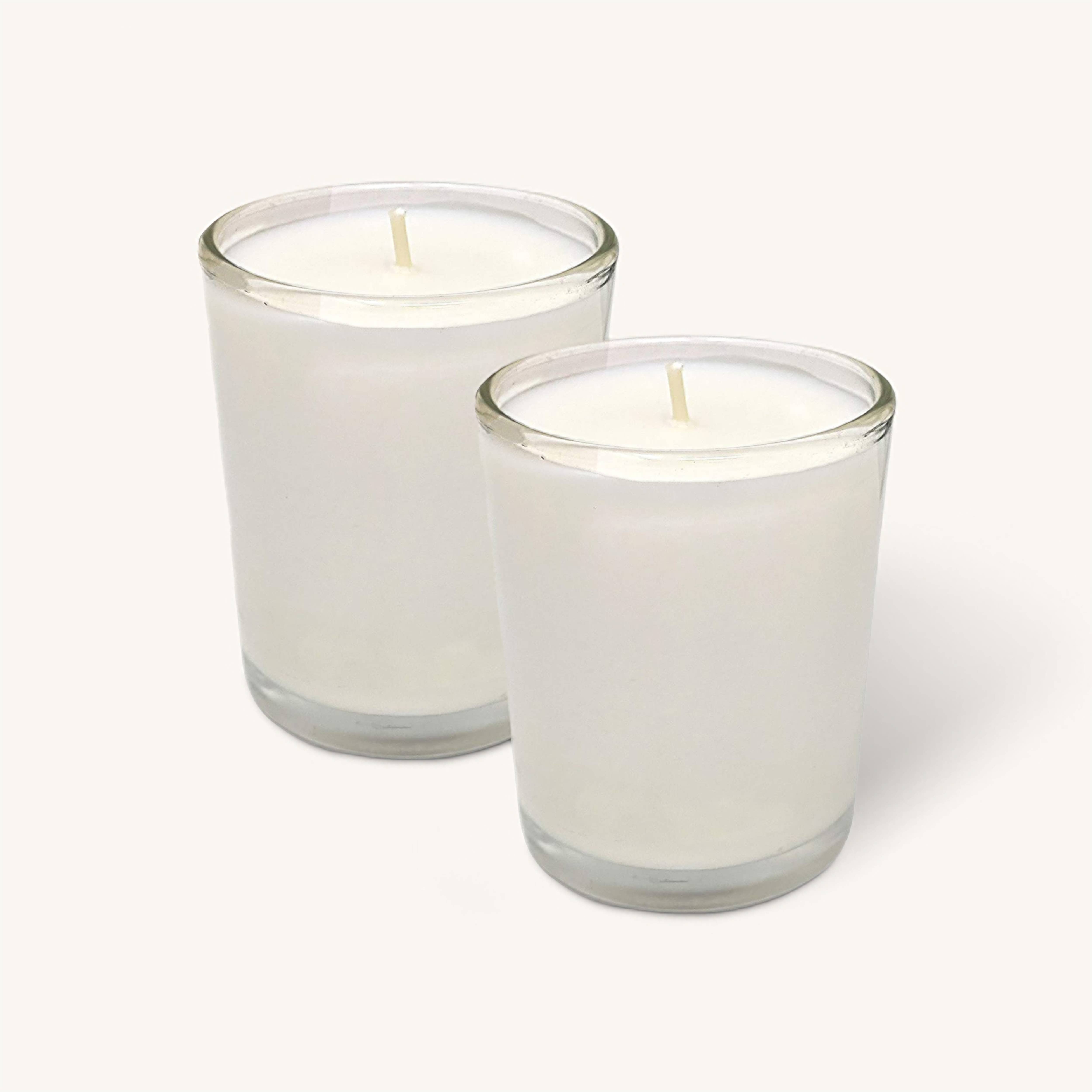 3-Wick Pure Beeswax Candle in Blown Glass - 22oz