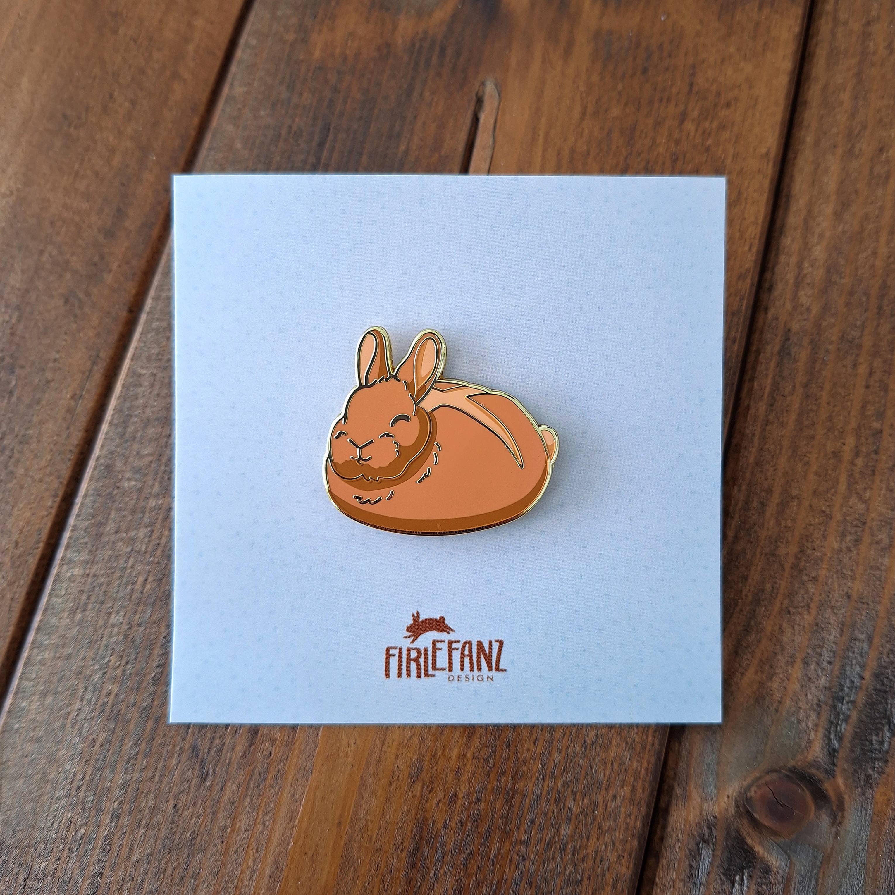 Firlefanz Design - Wholesale Lapel Pin/Button - Pins "Pastry bunnies"2