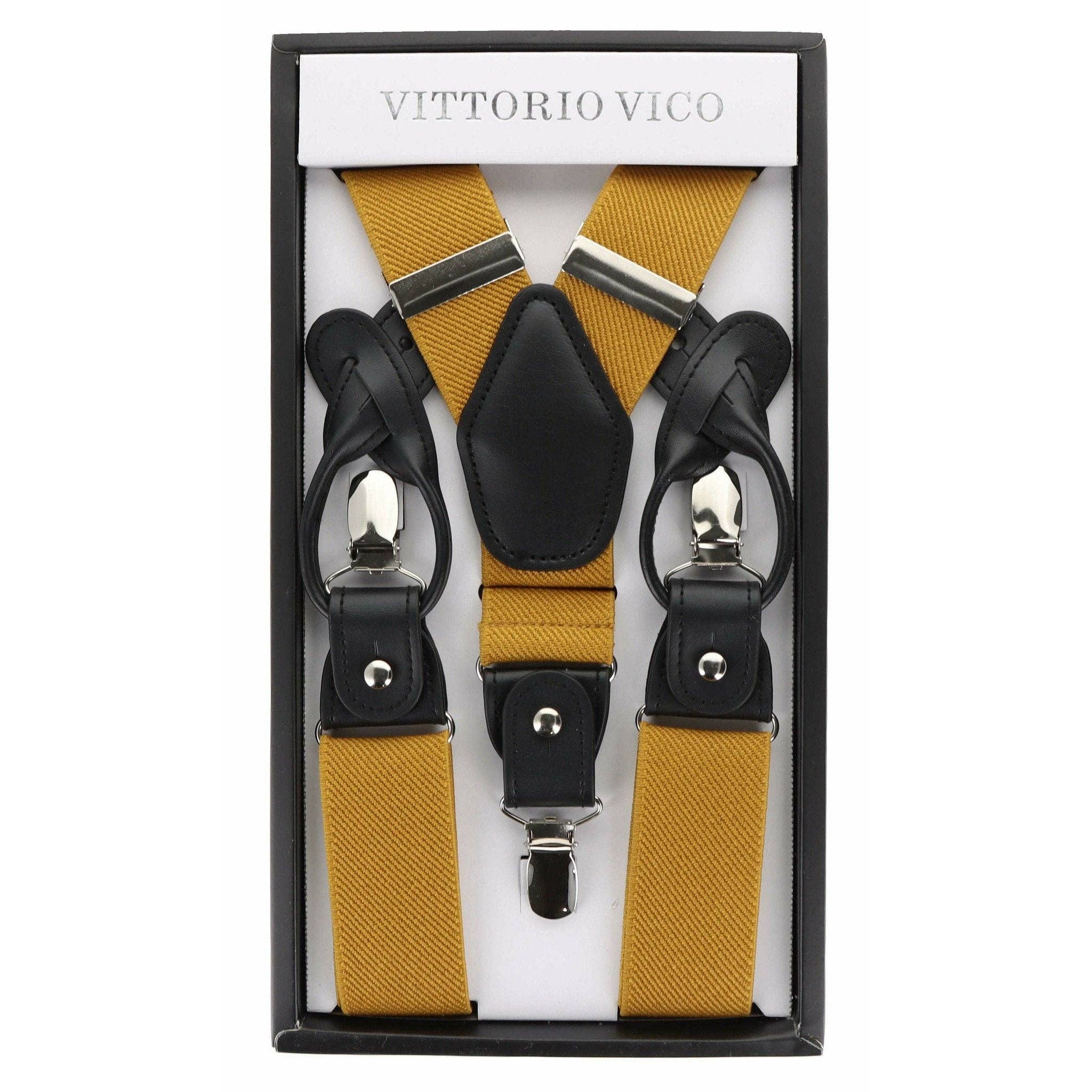 Dubal Brothers - Wholesale Suspenders - Men's - Vittorio Farina Men's Vibrant Colorful Convertible Suspender by Classy Cufflinks5