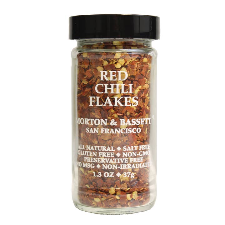 M&B Crushed Red Chili Flakes 1.3 oz for wholesale by Morton & Bassett