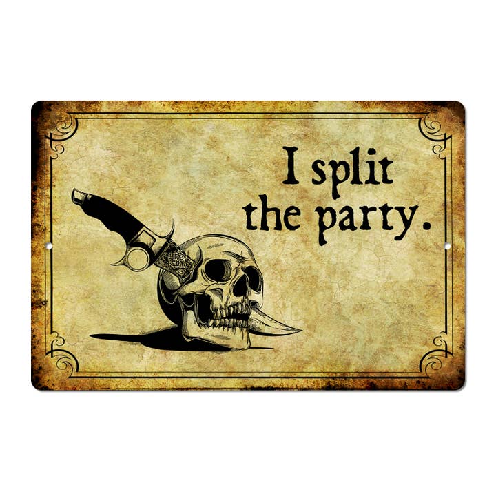 TS527 - Metal Sign for wholesale by Black Wand Supply