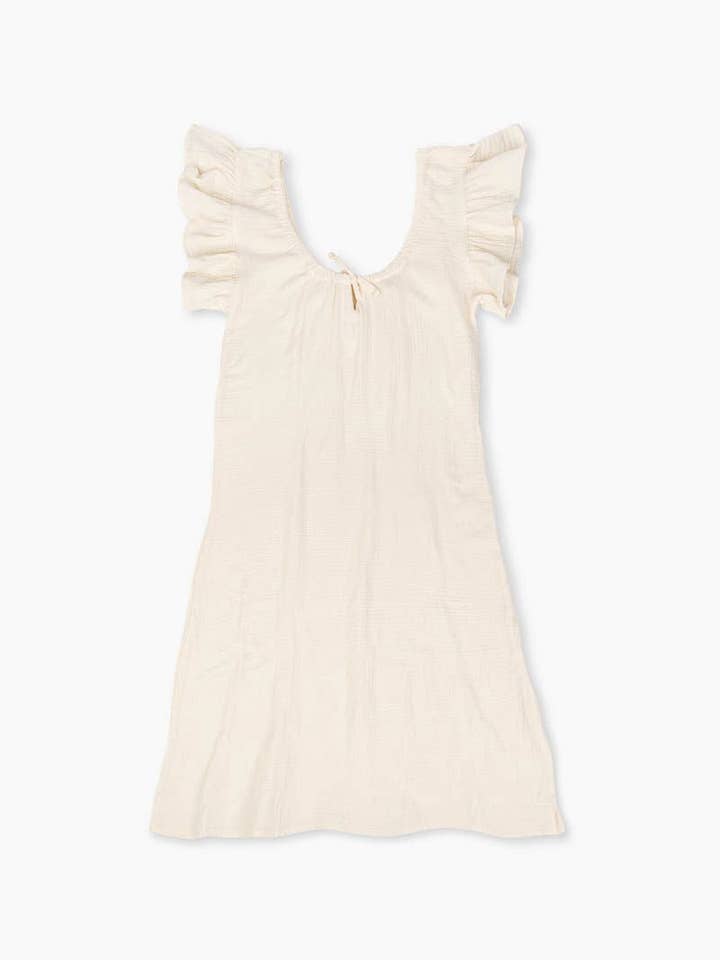 Organic Gauze Nightgown_Cream for wholesale by Monica + Andy