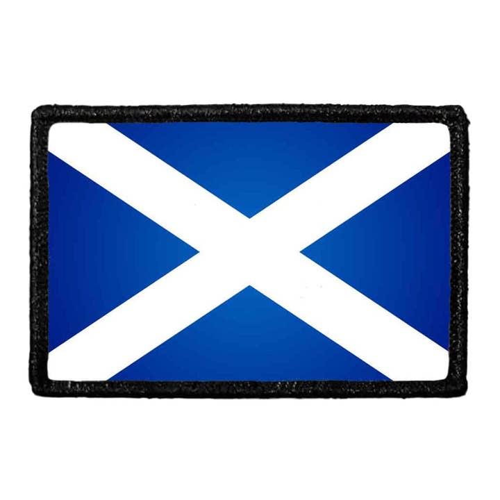 Scotland Flag - Color - Removable Patch for wholesale by Pull Patch