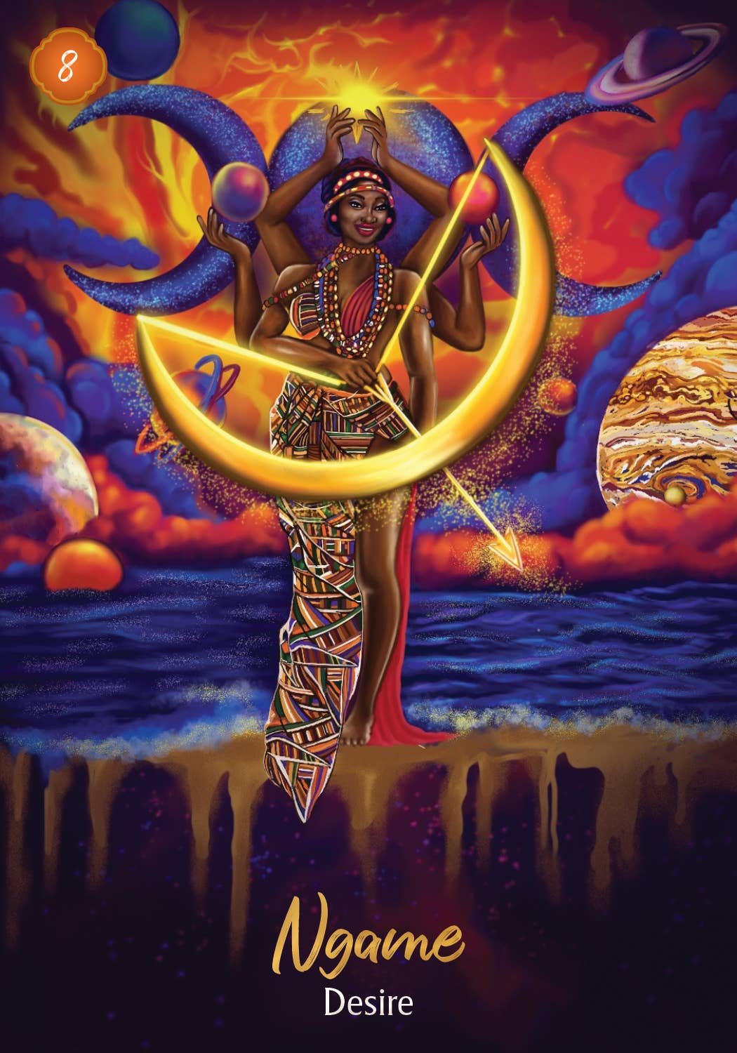 Penguin Random House LLC - Wholesale Tarot Cards - African Goddess Rising Oracle1