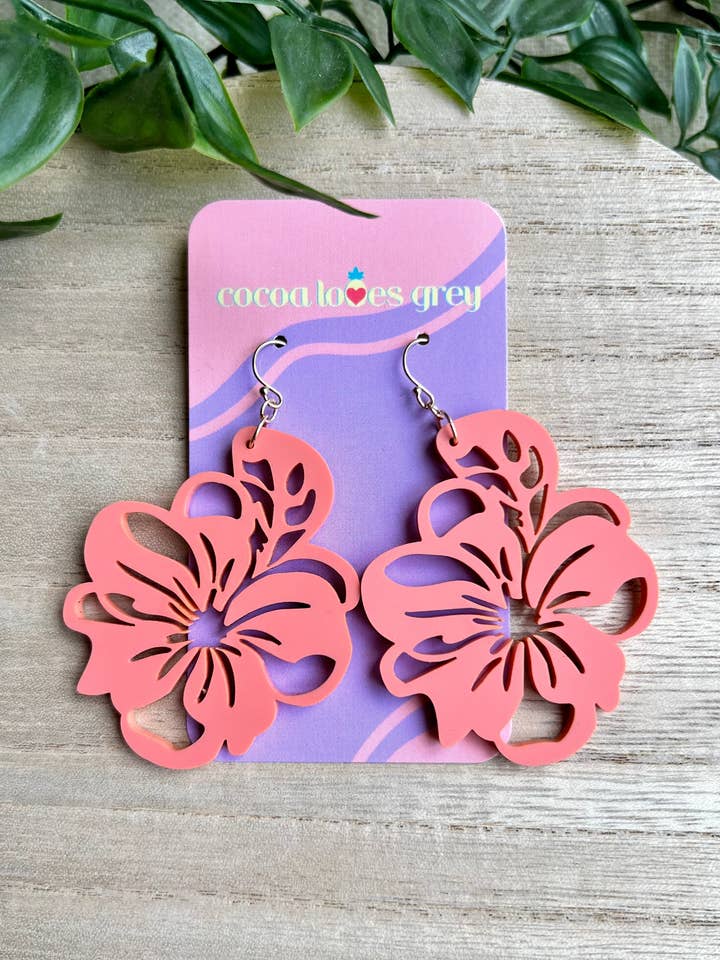 Whimsy Hibiscus for engroshandel hos Cocoa Loves Grey