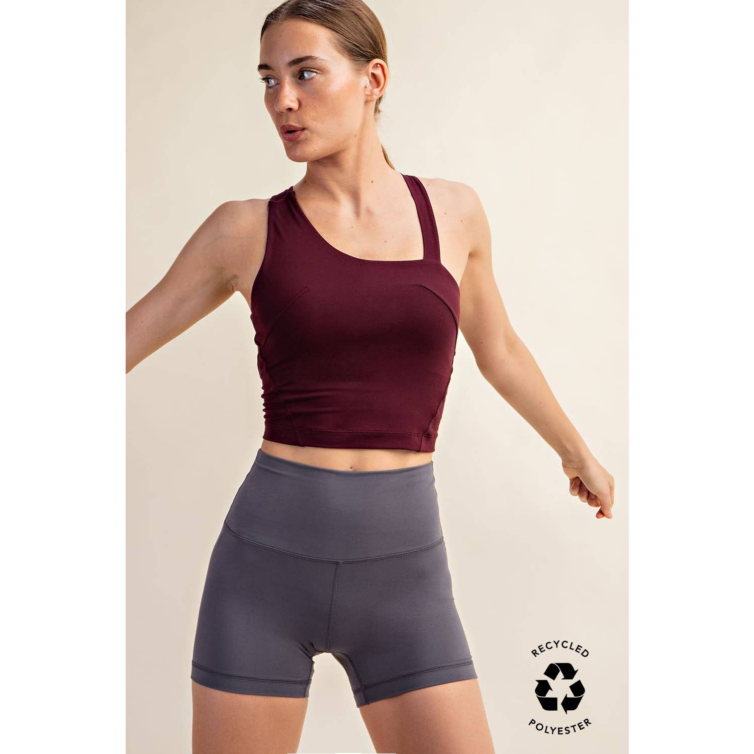 Rae Mode - Vente Haut de sport – femme - HAUT COURT À BRETELLES SANS MANCHES BUTTER12