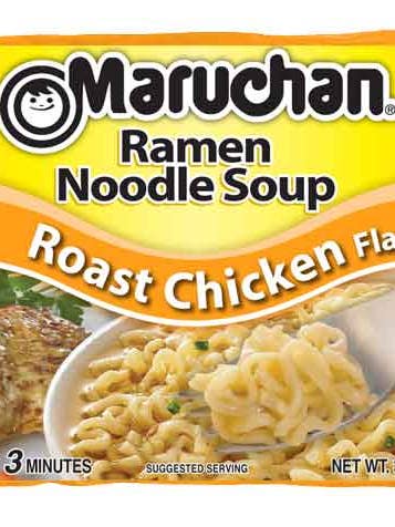 RAMEN NOODLE ROAST CHICKEN     -     MARUCHAN for wholesale by Hudson Meat Company