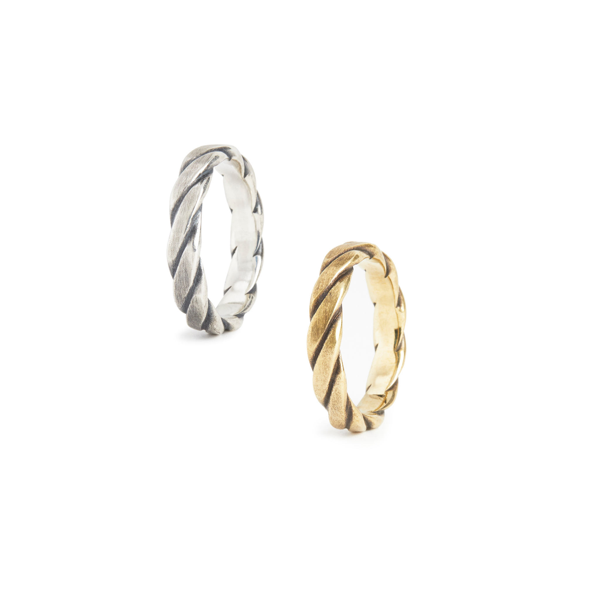 Studebaker Metals – wholesale Band/Stackad Ring – Plait Ring1