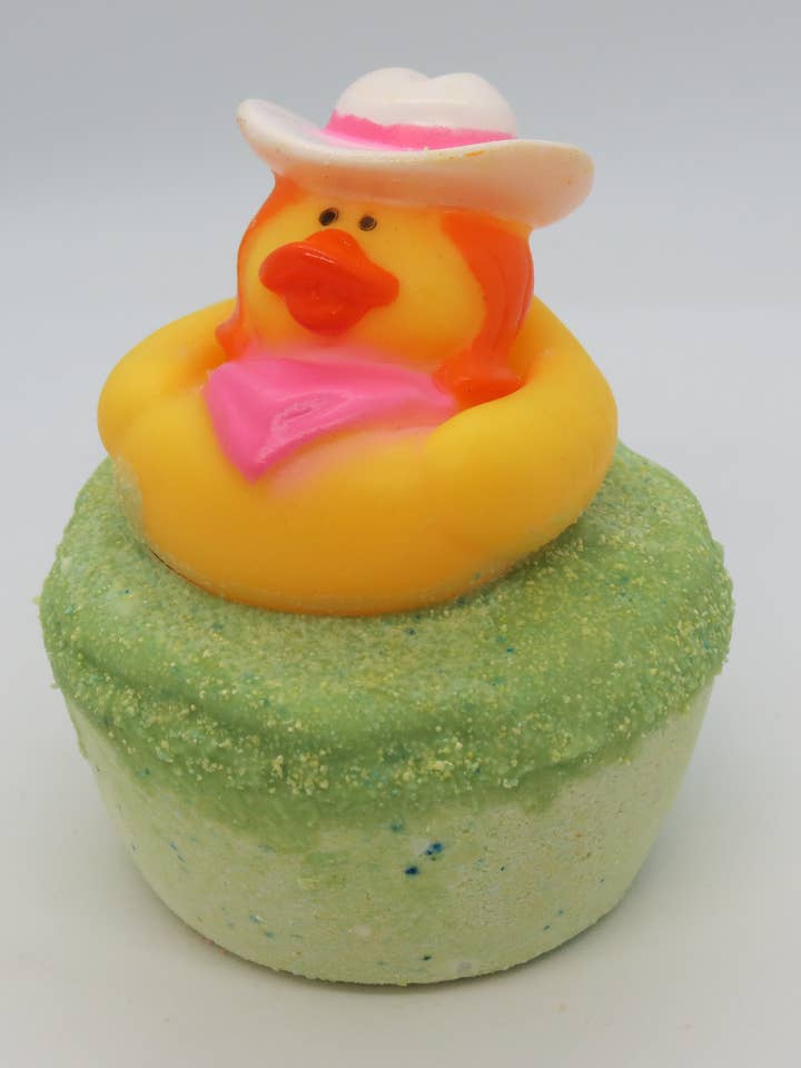Sassy Bubbles Rubber Duck Bath Bomb for Kids, Coconut Lime for wholesale by Sassy Bubbles