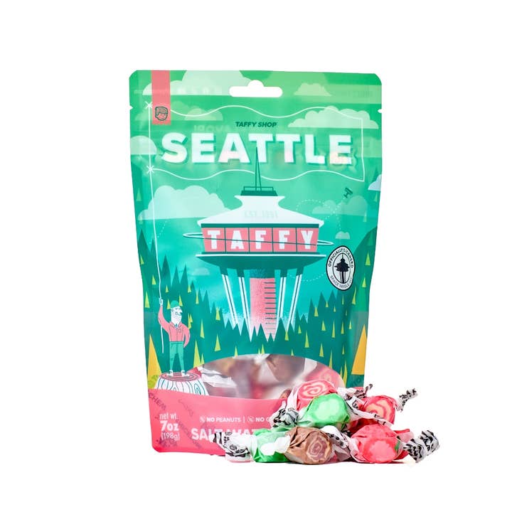 Taffy Shop - Vendita all'ingrosso Caramelle morbide - Borsa di Taffy di Seattle (7oz)™